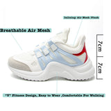 Women Lace Up Breathable Mesh Shoes