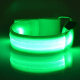 Glowing Bracelets Sport LED Wristbands Running Light