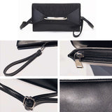 Women Leather Party Clutch Purse