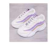 Lace-Up Fashion Breathable Women Sneakers