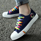 Women Casual Lace-up Canvas