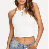 Women's Sexy Halter Crop Tank Tops