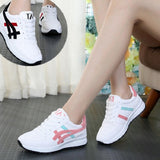 Women Breathable Walking Mesh Flat Shoes