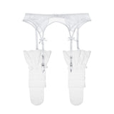 Fashion Lace Garter Belt and Stockings Underwear Set