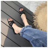 Women Open Toe Flat Leisure Sandal