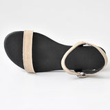 Women Flat Cow Suede Comfortable Sandals 