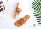 Summer Style Hair ball Flats Slippers