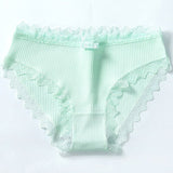 Women's Cotton Lace Comfort Panties -Buy One Get 2 Free-