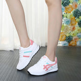 Women Breathable Walking Mesh Flat Shoes