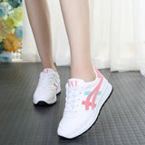 Women Breathable Walking Mesh Flat Shoes