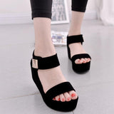  Women peep-toe flat New sandals 