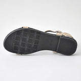 Women Flat Cow Suede Comfortable Sandals 