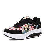 Women Comfortable Wedges Sneakers