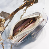 Women Transparent Chain Hand Bags