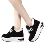  Slip On Creepers Wedge Increase Shoes