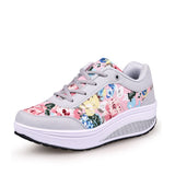 Women Comfortable Wedges Sneakers