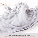 Hot Sexy Ultrathin Lace Lingerie Bra Underwear Set