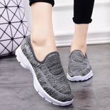 Women Slip On Comfortable Stretch Shoes