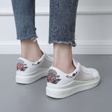 Female Platform Wedges Sneakers 