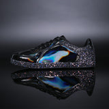 Women Flats Glisten Superstar Sneakers