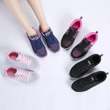 Women Breathable Mesh Walking Sneakers