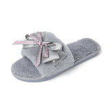 Women Plush Home Faux Fur Slippers