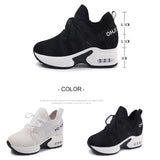 Women High Heels Platform Sneakers