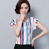 Chiffon Loose Blouse Women Tops