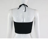 2019 Summer Sexy Women Camis Cropped Clothes Bra Crop Top Crop Feminino Funny Letter I Have No Tits Strapless Tops 100% Cotton