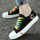 Women Casual Lace-up Canvas