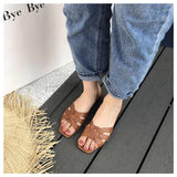 Women Open Toe Flat Leisure Sandal