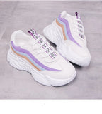 Lace-Up Fashion Breathable Women Sneakers