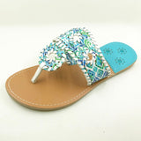 Summer Style Hair ball Flats Slippers