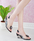  Factory Price Stylish High Heel Sandals 