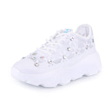 Breathable Flower Woman Sneakers 