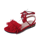 Women Flats Tassel Sandals