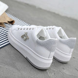 Women Breathable PU Leather Sneakers