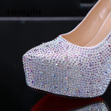  women high heels wedding shoes