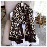 Women Animal Print Luxury Soft Scarf