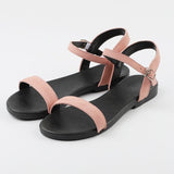 Women Flat Cow Suede Comfortable Sandals