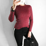 Women Base Match O-Neck Sweater