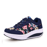 Women Comfortable Wedges Sneakers