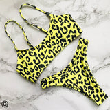 Women's Hot Bikini Leopard Bathing Suit Two Piece Sexy Swimsuit