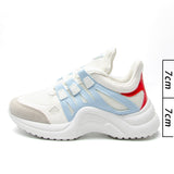 Women Lace Up Breathable Mesh Shoes