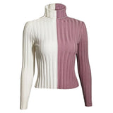 Women's pullovers autumn knitting clothes skin