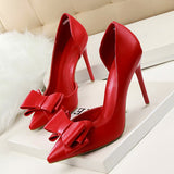 Women Sweet Bow-knot High Heel Shoes