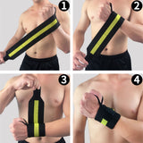 ALBREDA Bandage Weight Lifting Strap Fitness Gym Sports Wrist Wrap Hand Support Wristband Adjustable Adult Wrist Protector