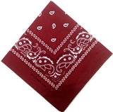 Female Linen Bandana Rock Hair Scarf