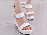  Women peep-toe flat New sandals 