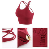 Women Sexy Backless Sports Bra